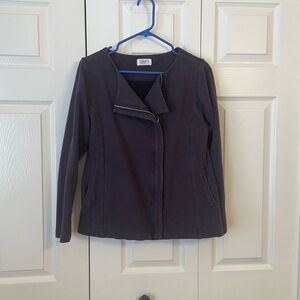 Yala Bamboo moto sweatshirt eggplant M